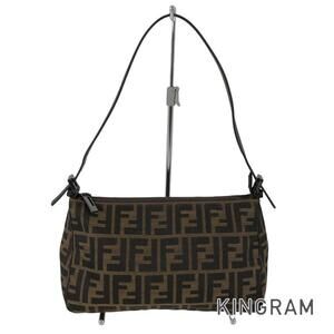 Fendi Zucca canvas shoulder bag